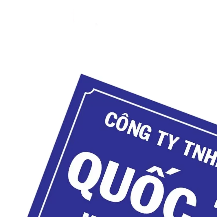 Bảng mica bảng công ty bảng số nhà | condau.com.vn